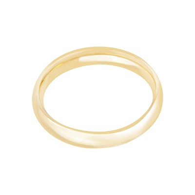 14 Ayar Sarı Altın Klasik Alyans