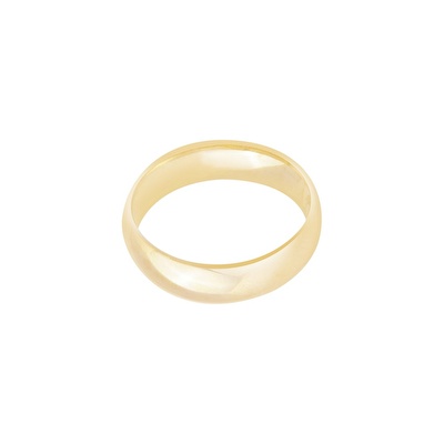 14 Ayar Sarı Altın Klasik Alyans