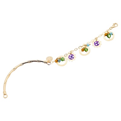 14 Ayar Sarı Altın Çocuk Bileklik