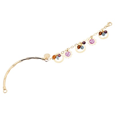 14 Ayar Sarı Altın Çocuk Bileklik