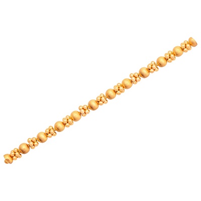 22 Ayar Sarı Altın Toplu Bileklik