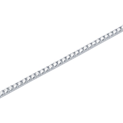 14 Ayar Beyaz Altın Su Yolu Bileklik