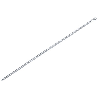 14 Ayar Beyaz Altın Su Yolu Bileklik