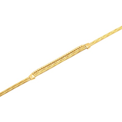 22 Ayar Sarı Altın Dorika Bileklik