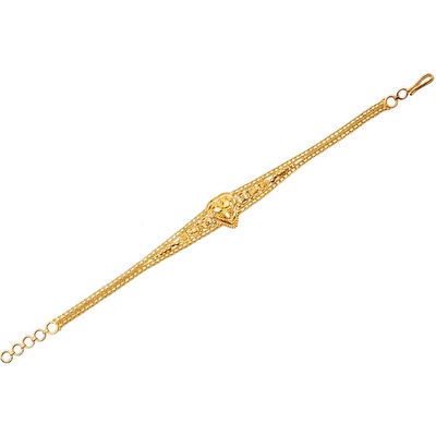 22 Ayar Sarı Altın Hint Bileklik