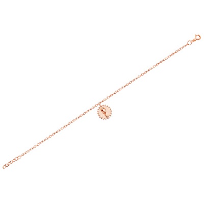 14 Ayar Rose Altın Deniz Atı Halhal