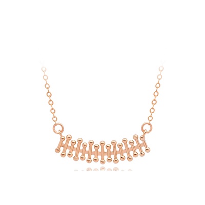 14 Ayar Rose Altın Trend Kolye