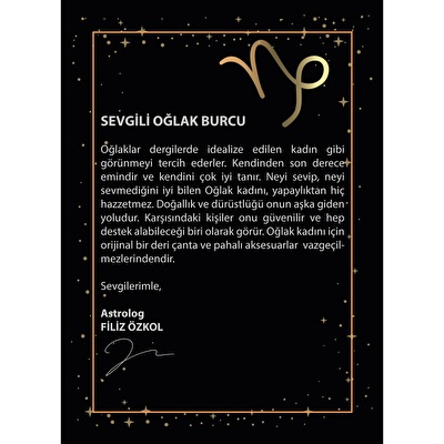 14 Ayar Sarı Altın Oğlak Burç Küpe