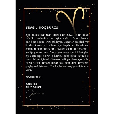 14 Ayar Sarı Altın Koç Burç Küpe