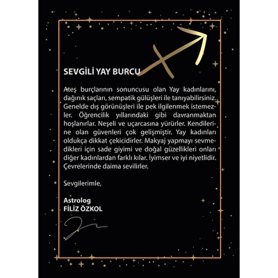 14 Ayar Sarı Altın Yay Burç Küpe