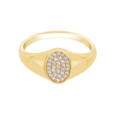 14 Ayar Sarı Altın Şövalye Yüzük