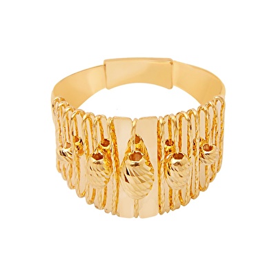 22 Ayar Sarı Altın Toplu Yüzük