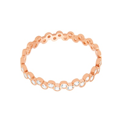 14 Ayar Rose Altın Tamtur Yüzük