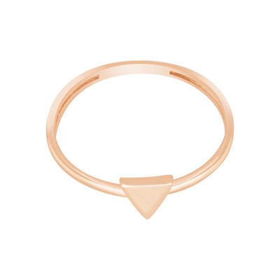 14 Ayar Rose Altın Minimal Yüzük