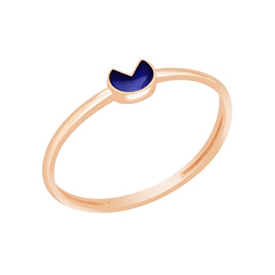 14 Ayar Rose Altın Geometrik Figürlü Yüzük