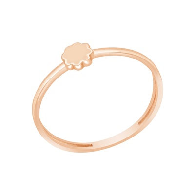 14 Ayar Rose Altın Minimal Yüzük