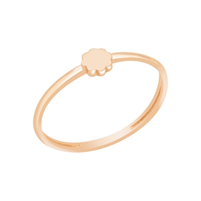 14 Ayar Rose Altın Minimal Yüzük