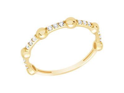 14 Ayar Sarı Altın Toplu Yüzük