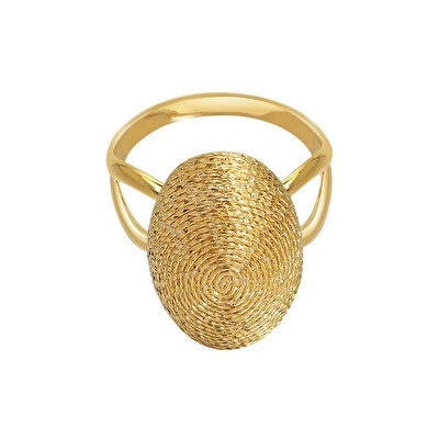 22 Ayar Sarı Altın Salyangoz Yüzük