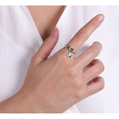 14 Ayar Sarı Altın Yıldız Figürlü Yüzük