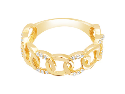 14 Ayar Sarı Altın Trend Gurmet Yüzük