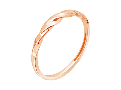 14 Ayar Rose Altın Burgu Yüzük