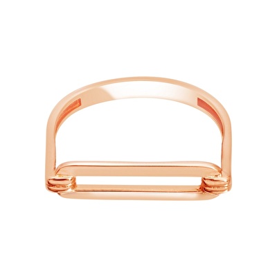 14 Ayar Rose Altın Minimal Yüzük