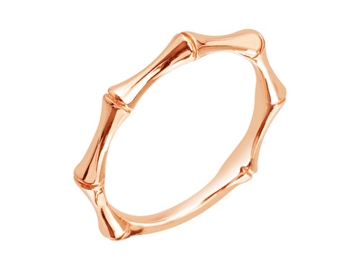 14 Ayar Rose Altın Taşsız Yüzük