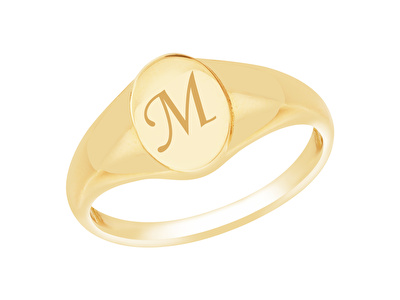 14 Ayar Sarı Altın Serçe Parmak Yüzük