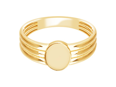 14 Ayar Sarı Altın Serçe Parmak Yüzük