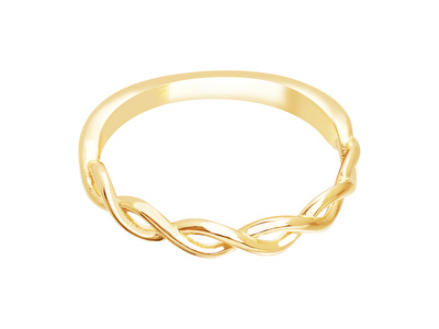 14 Ayar Sarı Altın Trend Burgu Yüzük