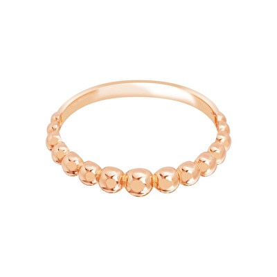 14 Ayar Rose Altın Toplu Yüzük