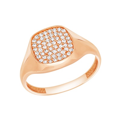 14 Ayar Rose Altın Şövalye Yüzük