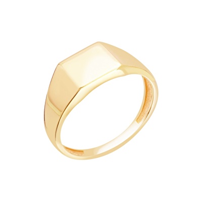 14 Ayar Sarı Altın Serçe Parmak Yüzük