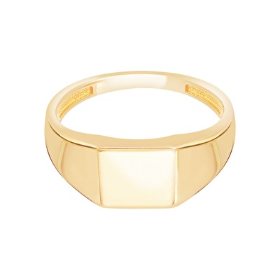 14 Ayar Sarı Altın Serçe Parmak Yüzük