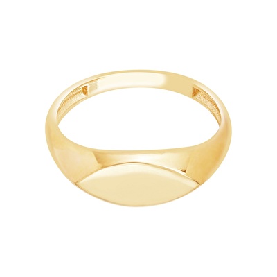 14 Ayar Sarı Altın Serçe Parmak Yüzük