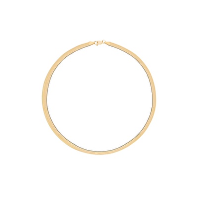 14 Ayar Sarı Altın Balık Sırtı Zincir