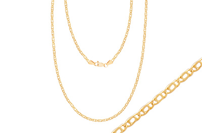 14 Ayar Sarı Altın Erkek Zincir