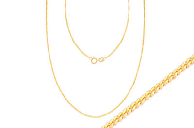 14 Ayar Sarı Altın Trend Zincir