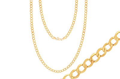 14 Ayar Sarı Altın Trend Zincir