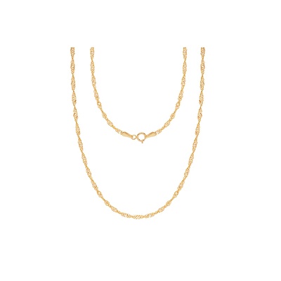 14 Ayar Sarı Altın Singapur Zincir