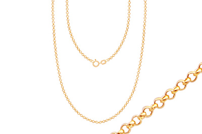 14 Ayar Sarı Altın Trend Zincir