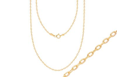 14 Ayar Sarı Altın Trend Zincir