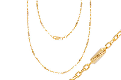 14 Ayar Sarı Altın Trend Zincir