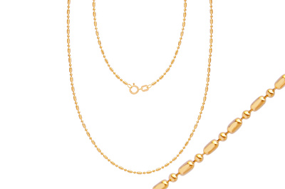 14 Ayar Sarı Altın Trend Zincir