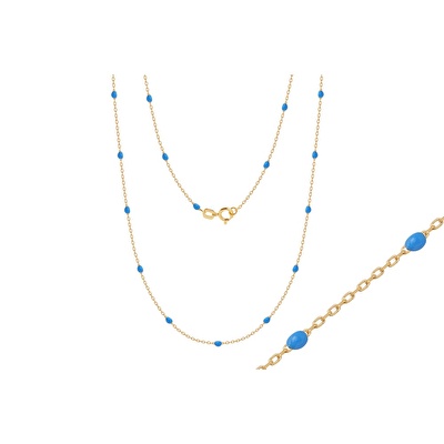 14 Ayar Sarı Altın Trend Zincir