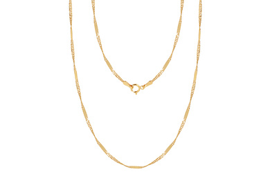 14 Ayar Sarı Altın Trend Zincir