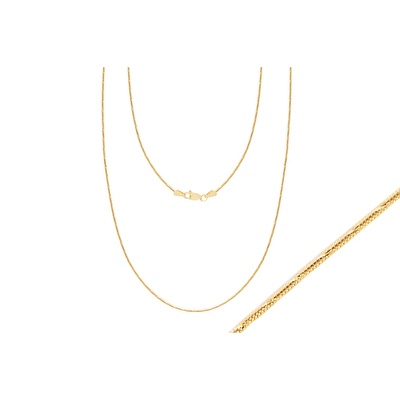 14 Ayar Sarı Altın Trend Zincir