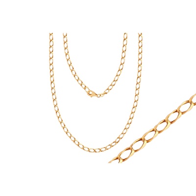 14 Ayar Sarı Altın Trend Zincir