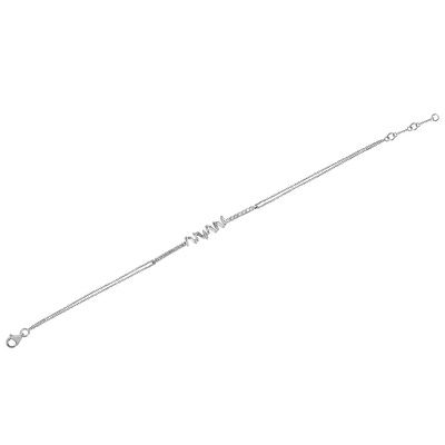 0,34 Karat Baget Pırlanta Bileklik